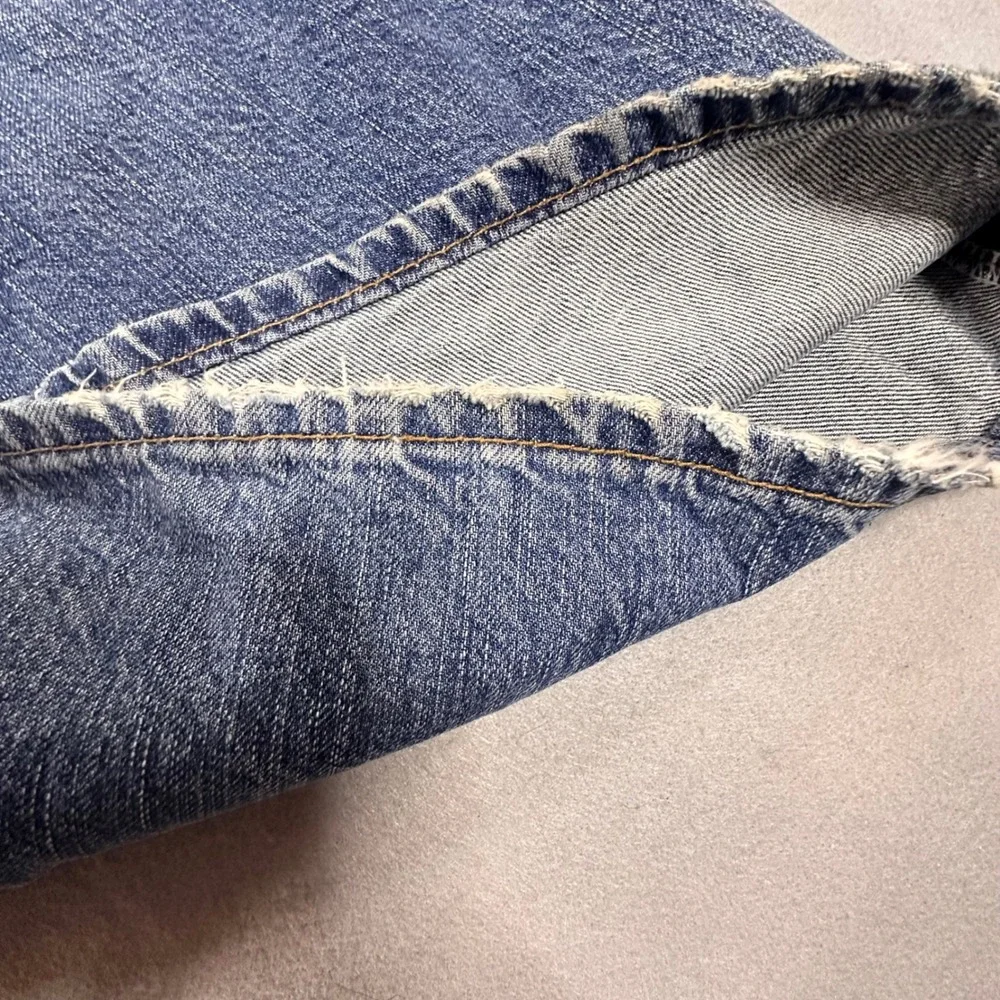 Vintage Y2K Gap 1969 Loose Boot Fit Jeans Mens 40x30 Blue Button Fly Cotton